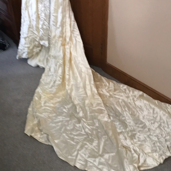 Priscilla of Boston Vintage 1950 wedding dress - Picture 4 of 10